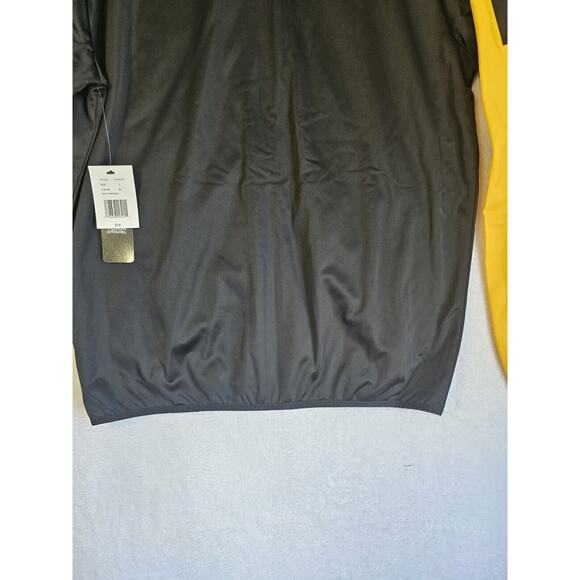 NFL Team Apparel‎ Pittsburgh Steelers Warm Up Jacket Mens Sz L Black Full Zip - Picture 14 of 16